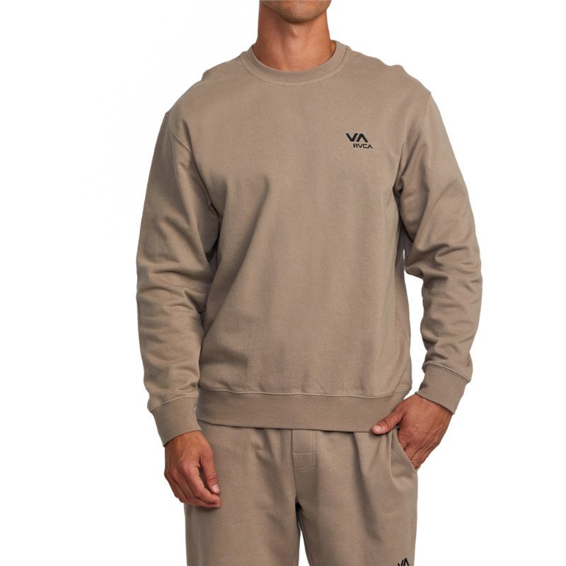 RVCA Essential Sweatshirt - Dark Khaki