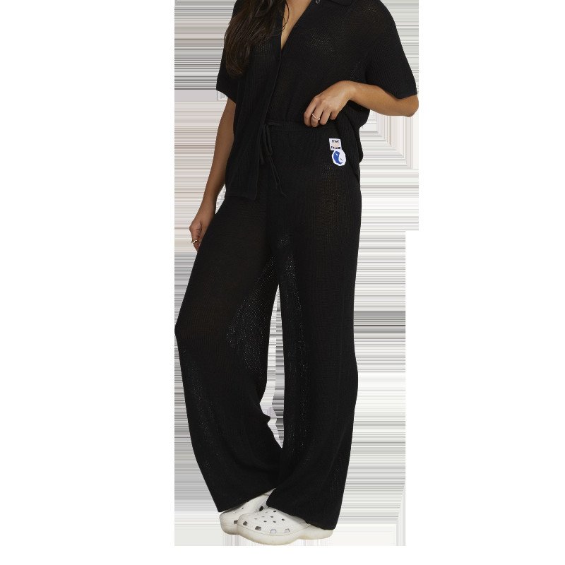 Fade Holiday Trousers in Black