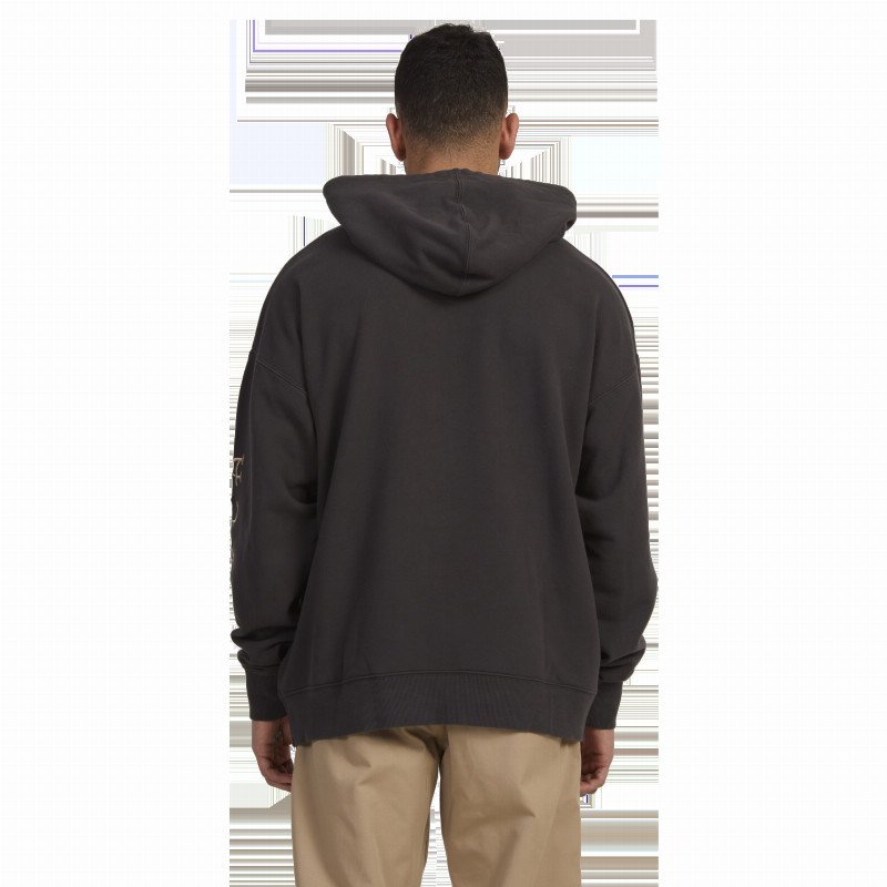KRAK EAGLE HOODY - WASHED BLACK