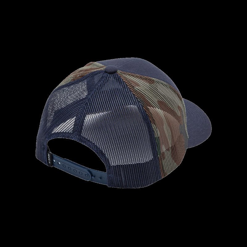 Mission 2 Trucker Cap in Garage Blue