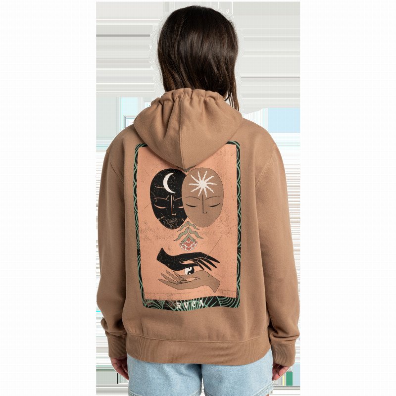 Moon and Stars Hoodie in Sonora Brown