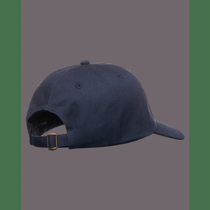 Mosaic Clipback Cap in Dark Denim