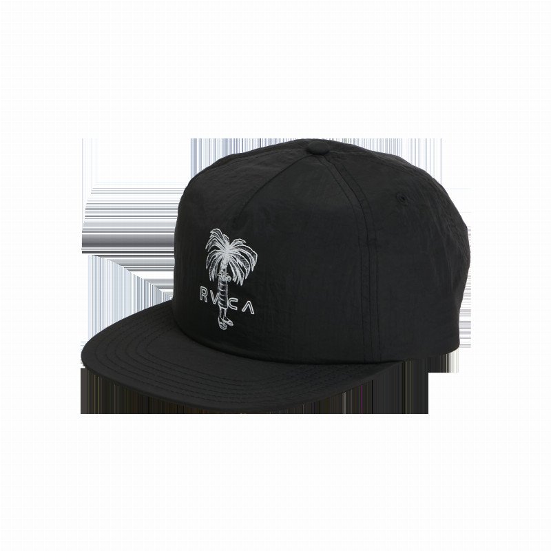 Pommier Palm Clipback Cap in Black
