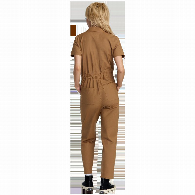 Recession Jumpsuit in Ermine