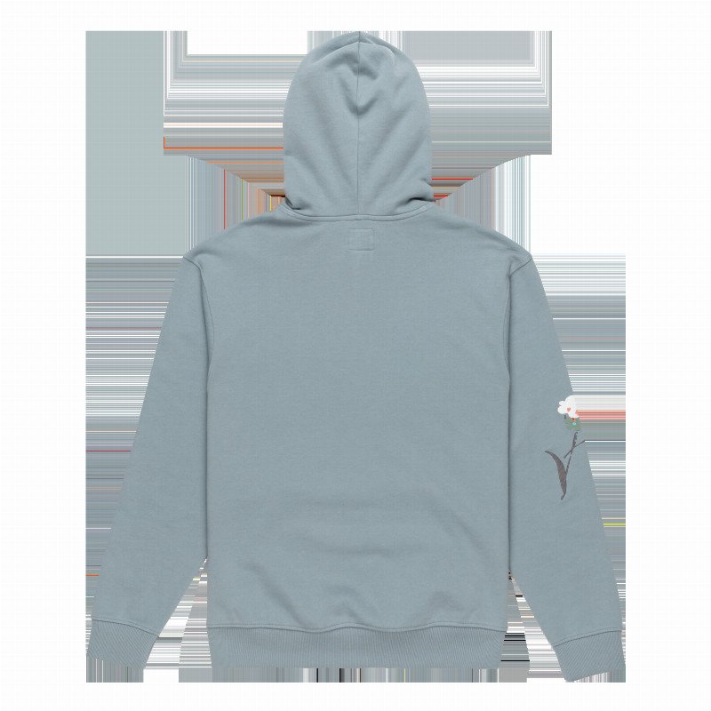 SCORCHED HOODIE IN LEAD