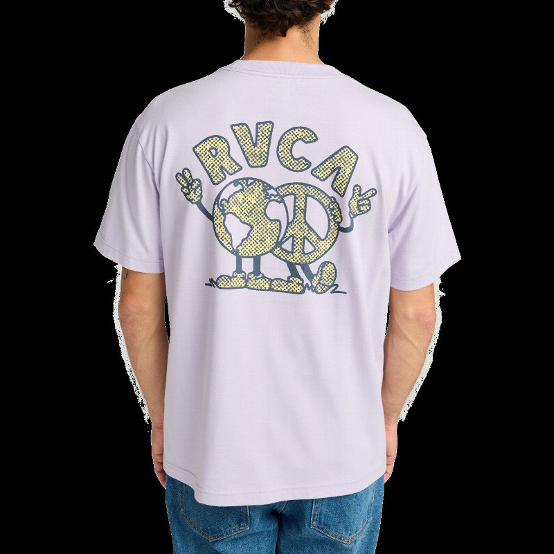 United T-Shirt in Pastel Lilac