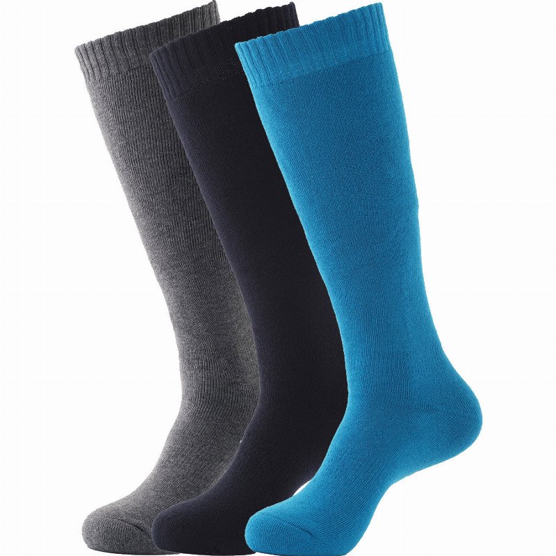 PRO TECH 3 PACK SKI SOCK BLACK