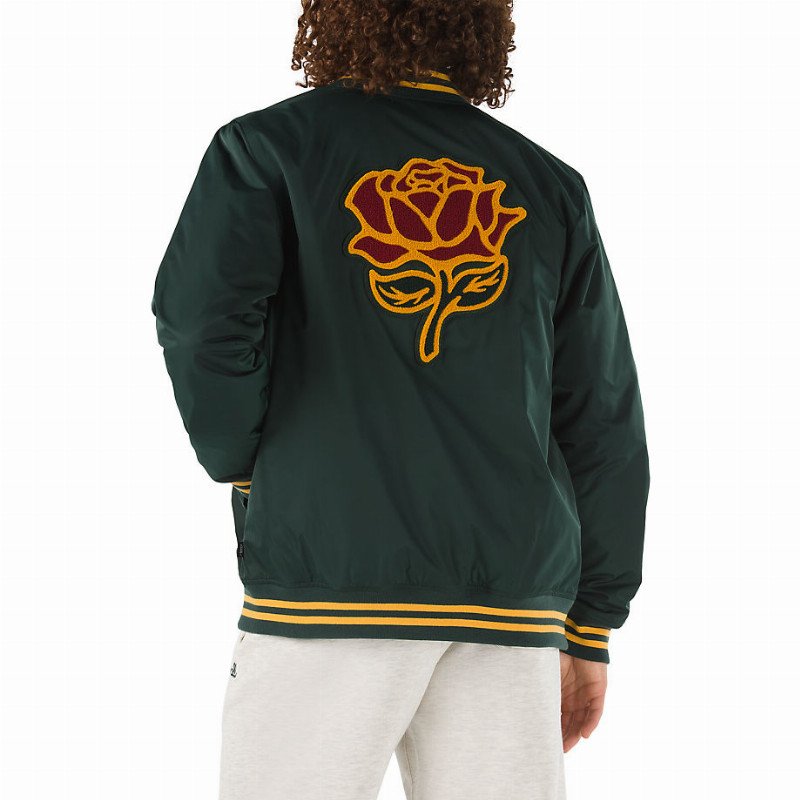 66 CHAMPS VARSITY JACKET (SCARAB) MEN GREEN