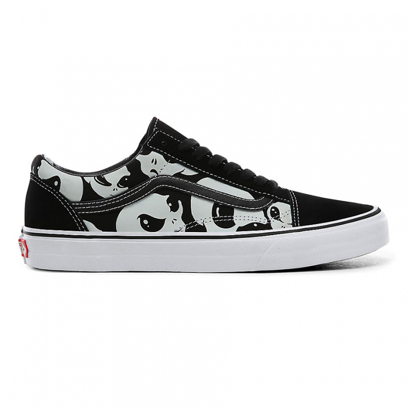 alien ghost slip on vans
