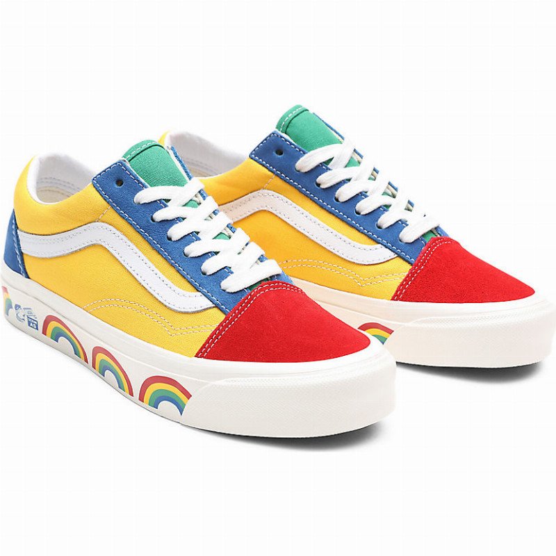 vans mixed colors