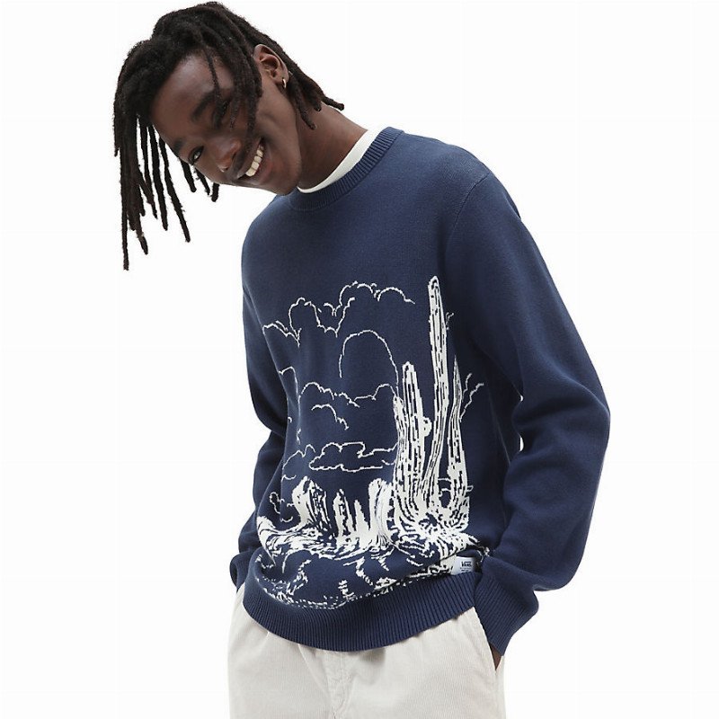 ANAHEIM SCENIC SWEATSHIRT (DRESS BLUES) MEN BLUE