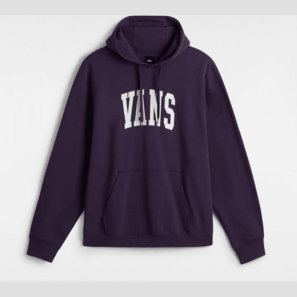Vans - Vans Arched Pullover Hoodie, Man, Purple, Size: S