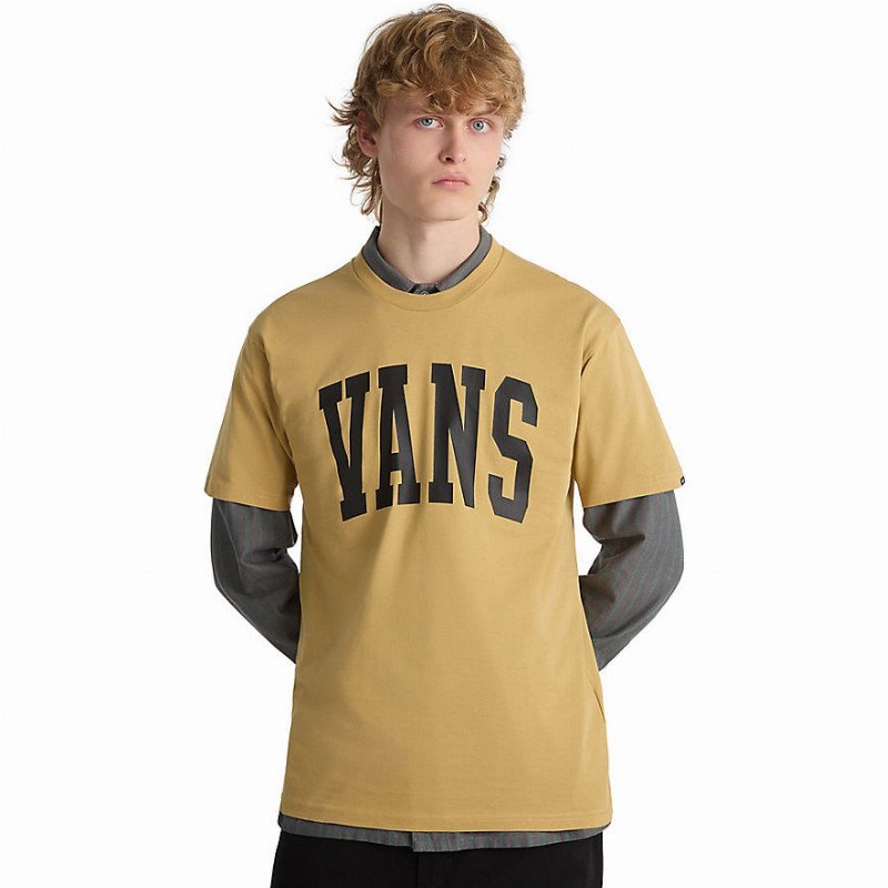 VANS Vans Arched T-shirt (antelope) Men Brown, Size XXL