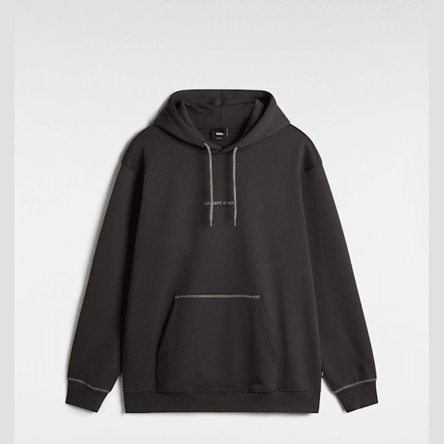 Vans - Art Dept. Pullover Hoodie, Man, Black, Size: M