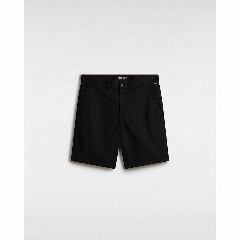 VANS Authentic Chino Relaxed Shorts (black) Men Black, Size 25