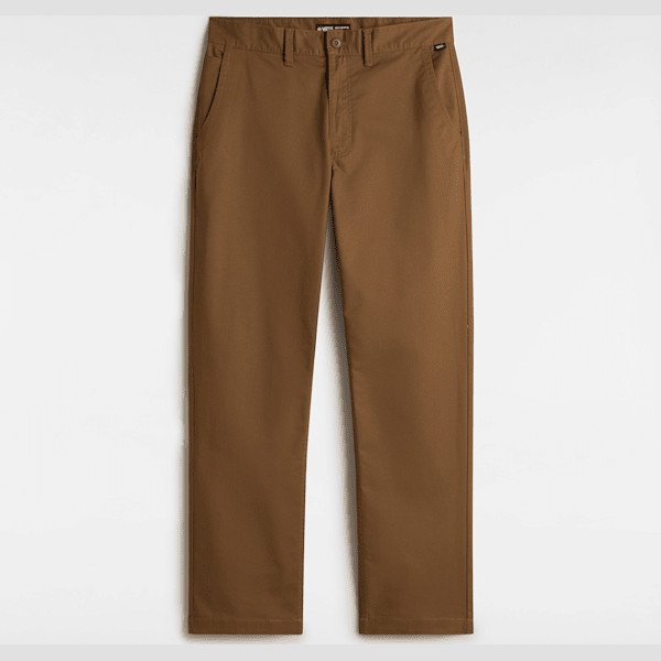 Vans - Authentic Chino Relaxed Trousers, Man, Brown, Size: 32