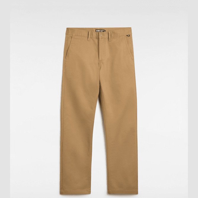 Vans - Authentic Chino Slim Trousers, Man, Brown, Size: 25