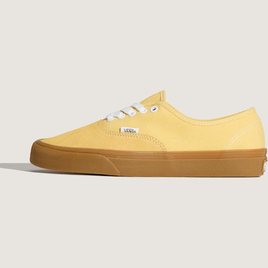 Vans - Authentic Shoes, Man, Yellow, Size: 4