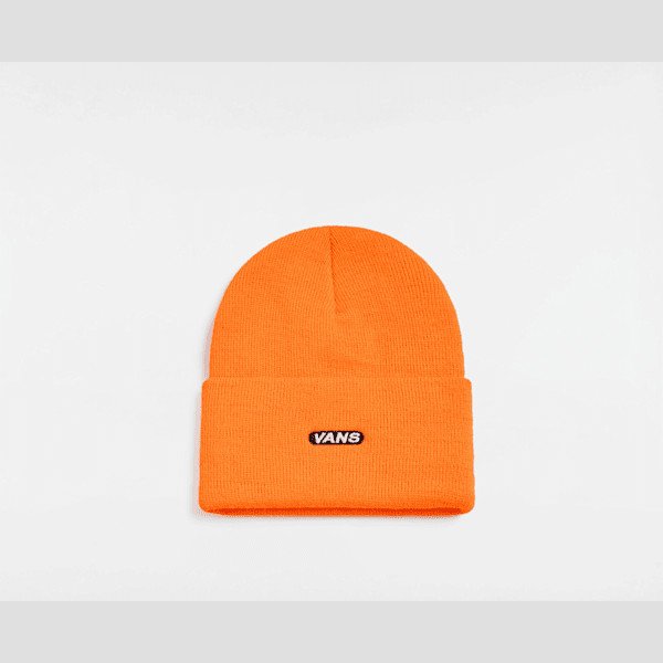 Vans - Bagley Tall Cuff Beanie, Man, Orange, Size: One size