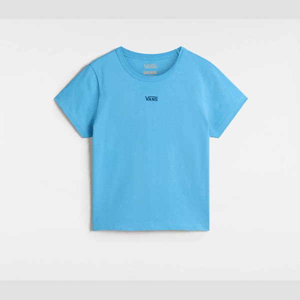 Vans - Basic Mini T-Shirt, Woman, Blue, Size: L