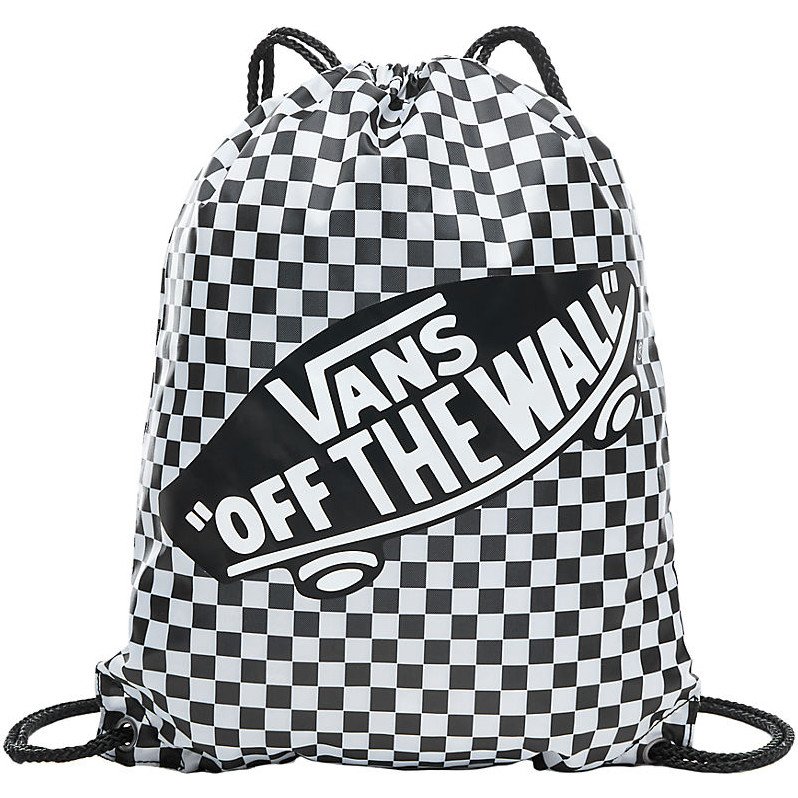 BENCHED BAG (BLACK-WHITE CHECKERBOARD) MEN,WOMEN WHITE