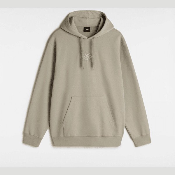  BLOCKED BOX PULLOVER HOODIE, MAN, GREY, SIZE: XS