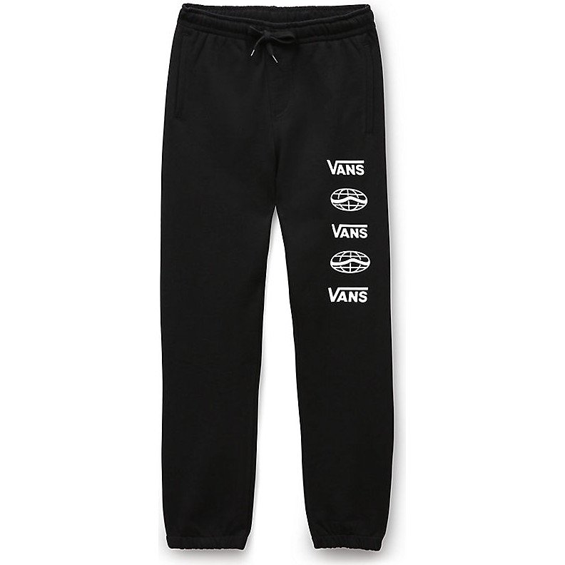 Vans BOYS MIXED BADGE SWEATPANTS 8 14 YEARS BLACK BLACK
