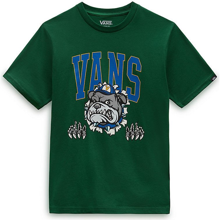 BOYS VARSITY BULLDOG T-SHIRT (8-14 YEARS) (EDEN) GREEN