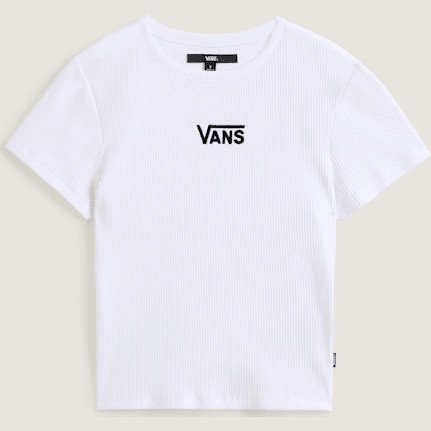 Vans - Cameron T-Shirt, Woman, White, Size: XS