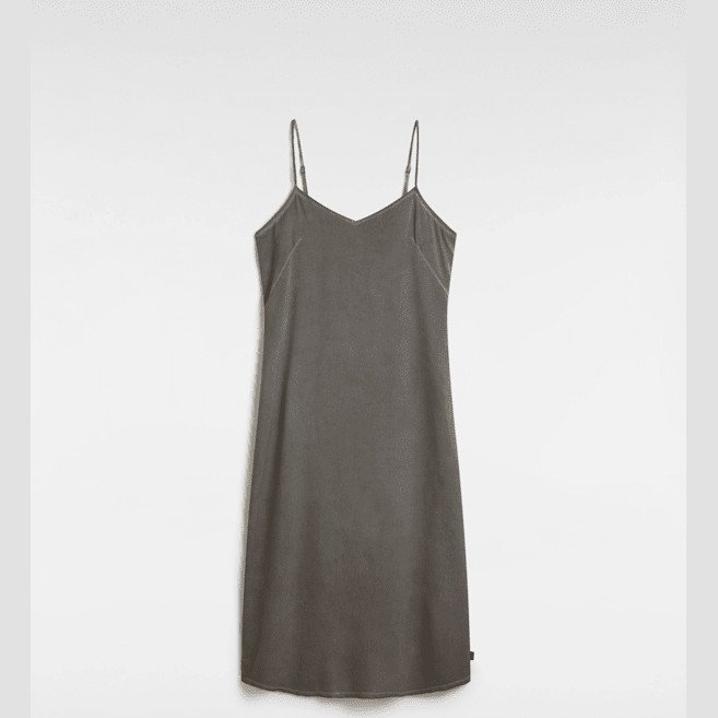 Vans - Campbell Slip Dress, Woman, Black, Size: S