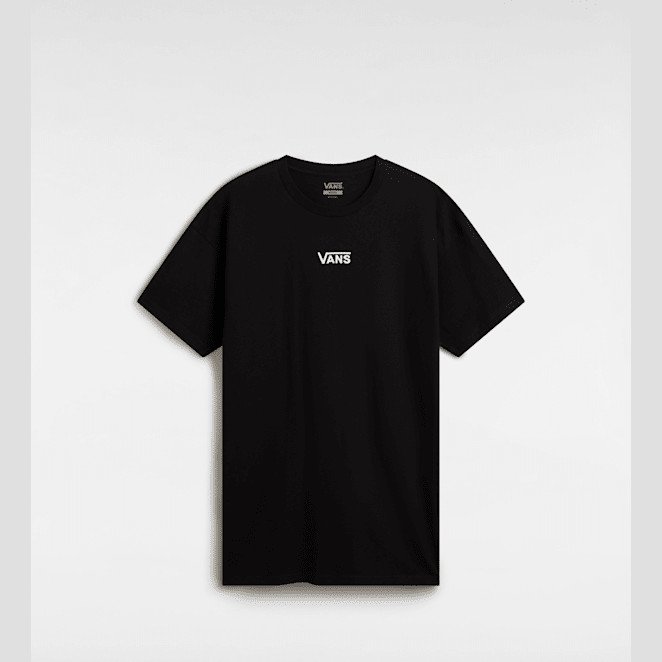 Vans - Center Vee Tee Dress, Woman, Black, Size: XXL