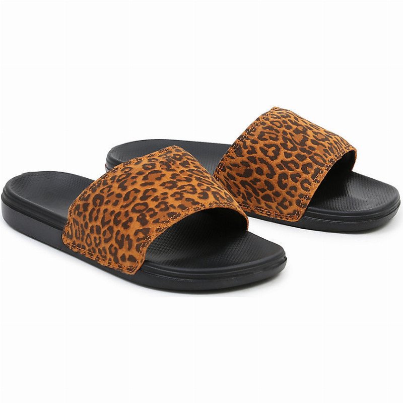 CHEETAH LA COSTA SLIDE-ON SHOES ((CHEETAH) DESERT SUN) MEN,WOMEN BEIGE