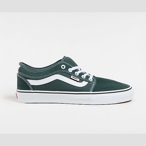 VANS Chukka Low Sidestripe Shoes (green Gables/true White) Unisex Green, Size 14