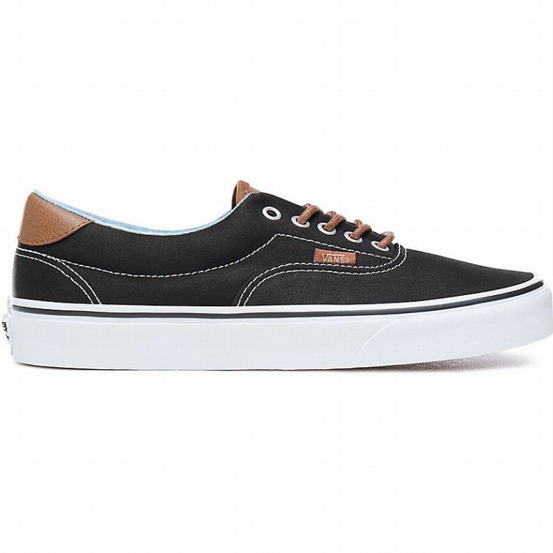 VANS C&l Era 59 Shoes (black-acid Denim) Women Black, Size 12