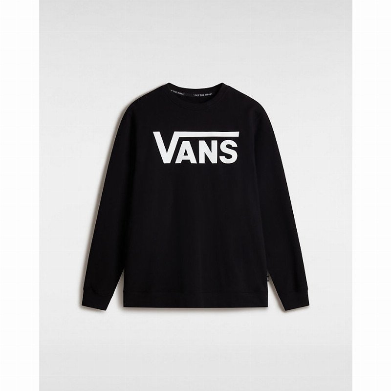 VANS Vans Classic Crew Sweater (black-white) Unisex White, Size XXL