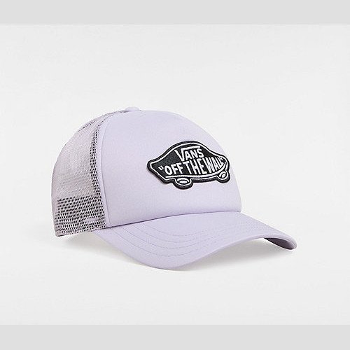 VANS Classic Patch Curved Bill Trucker Hat (cosmic Sky) Unisex Purple, One Size