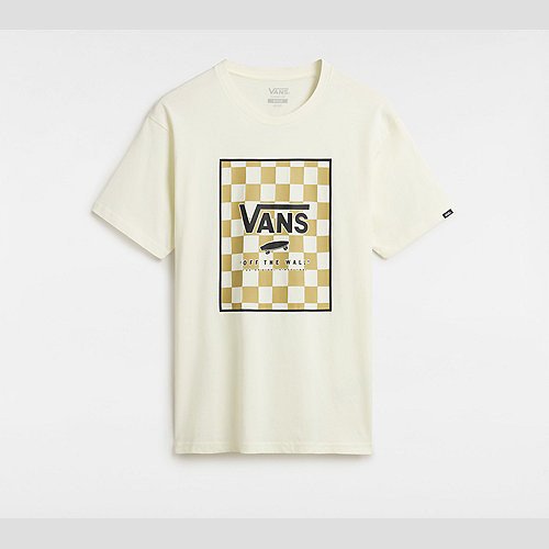 VANS Classic Print Box T-shirt (marshmallow-black) Men Beige, Size XXL