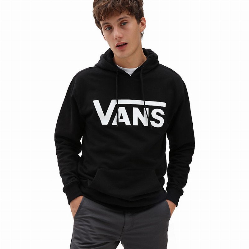VANS Vans Classic Pullover Hoodie (black-white) Men White, Size XS