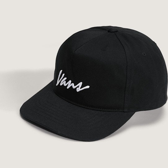 Vans - Classic Script Snapback Hat, Man, Black, Size: One size