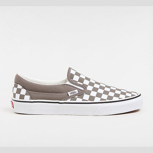 VANS Classic Slip-on Checkerboard Shoes (color Theory Checkerboard Bungee Cord) Unisex White, Size 12