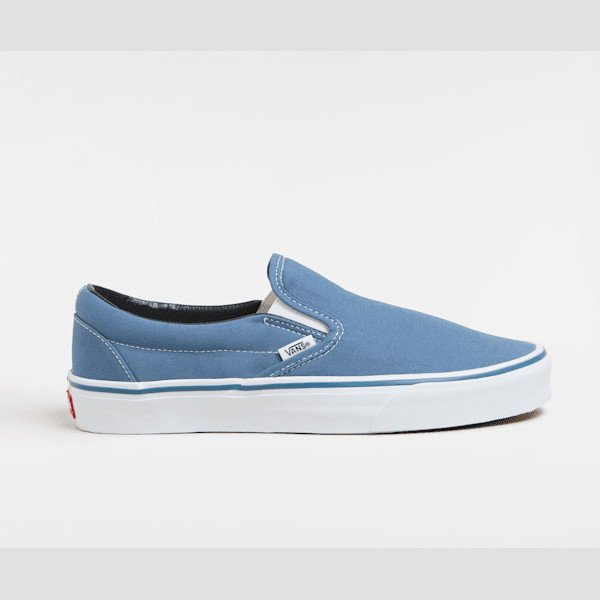 Vans - Classic Slip-On Shoes, Man, Blue, Size: 15