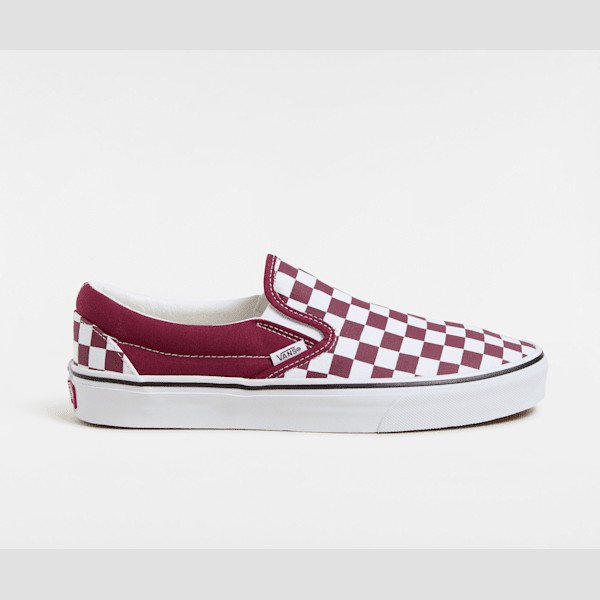 Vans - Classic Slip-On Shoes, Man, Burgundy, Size: 10