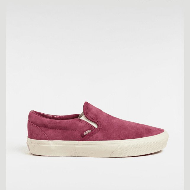 Vans - Classic Slip-On Shoes, Man, Burgundy, Size: 2.5