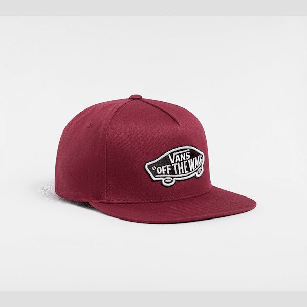 Vans - Classic Vans Snapback Hat, Man, Burgundy, Size: One size