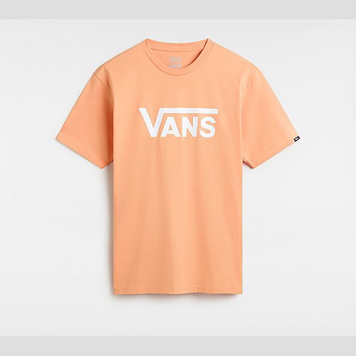 VANS Vans Classic T-shirt (copper Tan-white) Men Orange, Size XXL