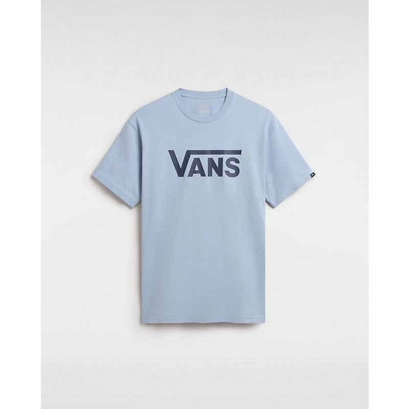VANS Vans Classic T-shirt (dusty Blue-dress Blues) Men Blue, Size XXL