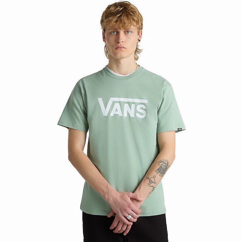 VANS Vans Classic T-shirt (iceberg Green-white) Men Green, Size XXL