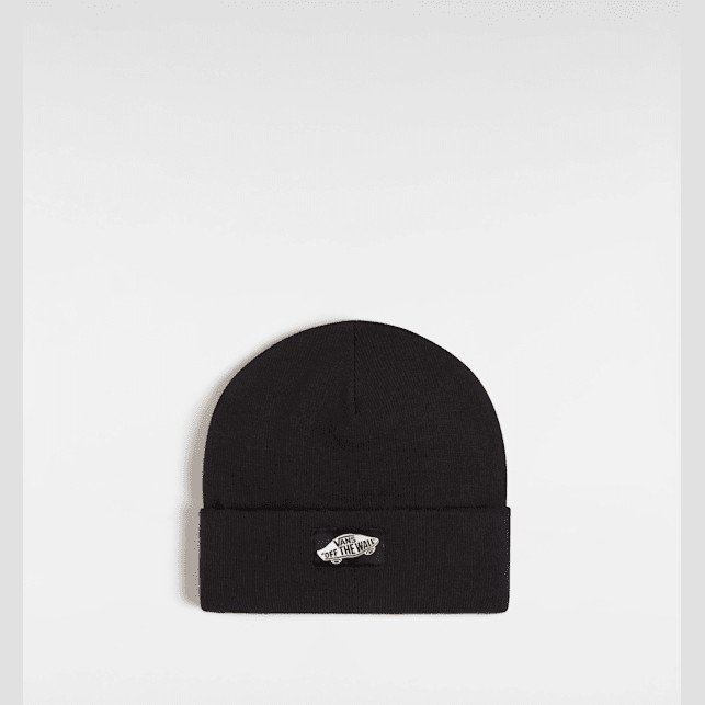 Vans - Classic Tall Cuff Beanie, Man, Black, Size: One size