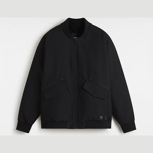 Vans - Clifton Down Bomber Jacket, Man, Black, Size: XXL