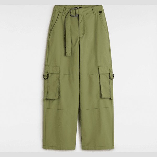 Vans - Cobra Cargo Pants, Woman, Green, Size: 22